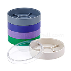 Одноуровневые пластиковые банки для часовых деталей&nbsp;CON-WH0115-17