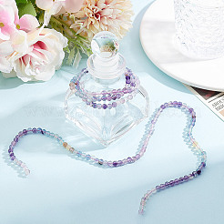 2 нити натуральных флюоритовых бусин нити G-GO0001-60