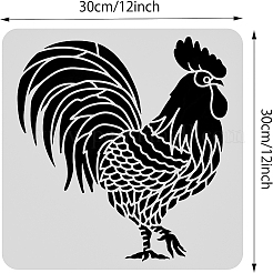 Große wiederverwendbare Zeichenschablonen aus Kunststoff&nbsp;DIY-WH0172-803