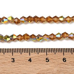 Гальванизируйте прозрачное стекло бисер нитей&nbsp;EGLA-K015-18U