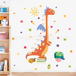 Adesivo da parete con grafico di crescita dell'altezza in pvc&nbsp;DIY-WH0232-031