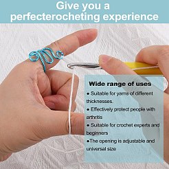 10 шт. 10-цветный железный инструмент для вязания крючком&nbsp;IFIN-SZ0001-41