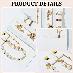 Рулоны для украшений из искусственной кожи для сережек&nbsp;AJEW-WH20020-456B