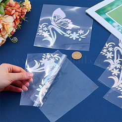 Наклейки на машину из пвх-бабочки ST-WH0005-02C