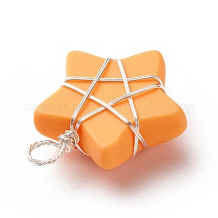 Подвески из непрозрачной смолы&nbsp;PALLOY-JF01849-02