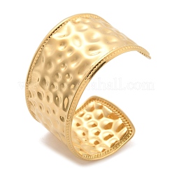 Браслеты-манжеты из нержавеющей стали 304 для женщин AJEW-P127-23G