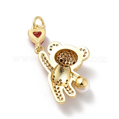 Стойки обшивки латунь микро проложить Циркон подвеску&nbsp;KK-A160-14G