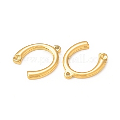 304 Edelstahl Anhänger Strass Fassungen&nbsp;STAS-A075-15G