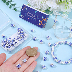 Фарфоровые бусины ручной работы&nbsp;PORC-SC0001-32A