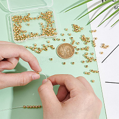 200 шт. Латунные дистанционные бусины&nbsp;KK-UN0002-34