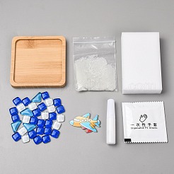 Kit para hacer posavasos de mosaico casero&nbsp;TH-CBAB785-01C