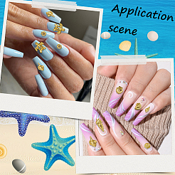 3 коробка кабошонов из сплава&nbsp;MRMJ-CP0001-51