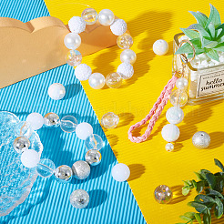 60шт 12 стиля акриловые бусины DIY-TA0003-92