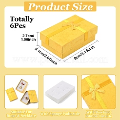 6 шт. картонные коробки для набора украшений&nbsp;CON-YW0001-70B