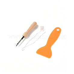 Наборы игл для пробивания коврика для коврика из хлопка своими руками DIY-K032-38B