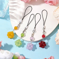 Blume natürliche & gefärbt malaysia jade anhänger dekorationen&nbsp;KEYC-JKC00956