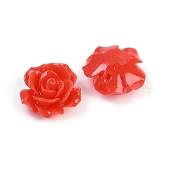 Perle intagliate in corallo sintetico&nbsp;CORA-M001-04D