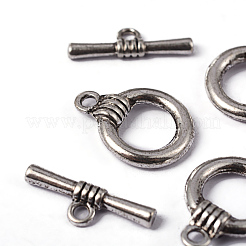 Chiusure toggle di sitle tibetano&nbsp;LF1220Y