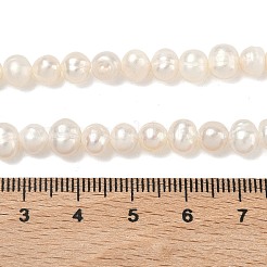 Natürliche kultivierte Süßwasserperlenperlenstränge&nbsp;PEAR-L034-11B