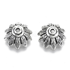 Тибетском стиле сплав шарик крышки&nbsp;TIBEP-S319-104AS-RS