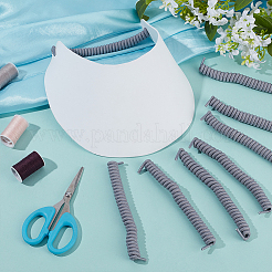 Шнурки из полиэстера и латекса с пружинами&nbsp;DIY-WH0723-030B