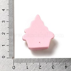 Мультяшный пищевой дом из непрозрачной смолы декодирует кабошоны CRES-H001-01C