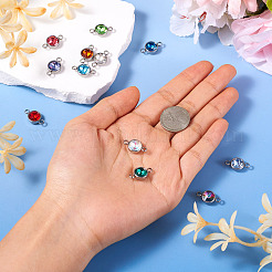 12 шт. 12-х цветные стеклянные соединения/соединители K9&nbsp;GLAA-TA0002-53