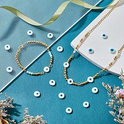 Ручной сглаза бусины бисер нитей LAMP-NB0001-60D-04