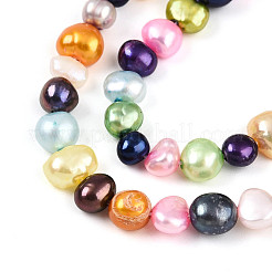 Нити из натурального культивированного пресноводного жемчуга PEAR-N014-04J