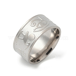 Кольца из нержавеющей стали 304 для женщин&nbsp;RJEW-F195-04P