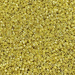 MIYUKIデリカビーズ  シリンダー  日本製シードビーズ  11/0  （db0424)亜鉛メッキゼスト  1.3x1.6mm  穴：0.8mm  約2000PCS /ボトル  10 G /ボトル&nbsp;SEED-JP0008-DB0424