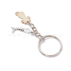 Подвесные брелки из сплава эмали&nbsp;KEYC-JKC01269