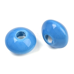 Manuell Porzellan Perlen&nbsp;PORC-Q173-15x10mm-06