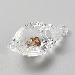 Leuchtende transparente Acrylanhänger&nbsp;TACR-WH20002-07F