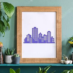 Modelli di stencil per pittura da disegno riutilizzabili in plastica&nbsp;DIY-WH0172-230