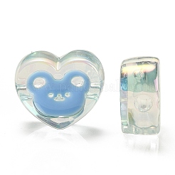 УФ-покрытие Радужные радужные акриловые эмалевые бусины OACR-G012-12A