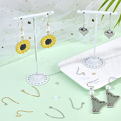 108 шт. 6 крючка для сережек из нержавеющей стали 304&nbsp;DIY-SC0021-76