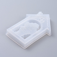 Рождественские кулоны diy силиконовые Молды DIY-D049-04