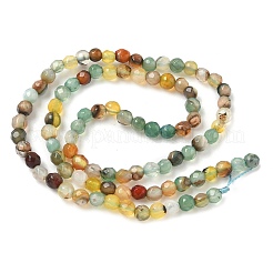 Природный агат бисер нитей&nbsp;X-G-H302-A01-11