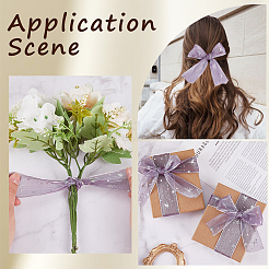 20 ярд полиэстеровой печатной ленты-корсажа OCOR-WH20005-32B-02