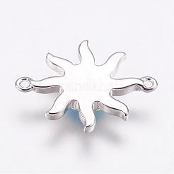 Соединители звеньев синтетического опала&nbsp;KK-F704-14A