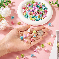 300 шт. непрозрачные акриловые бусины с имитацией жемчуга&nbsp;OACR-TA0003-80