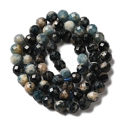 Нити натуральных бусин из синего турмалина ab G-I362-01A