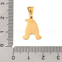 Подвески из нержавеющей стали 304 на рождественскую тематику&nbsp;STAS-R007-01A-G