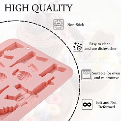 2 шт. силиконовые Молды на тему огнестрельного оружия и вооружения&nbsp;ST-CJ0007-48