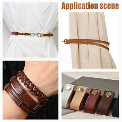 Плоским пу кожаный шнур WL-WH0004-09D