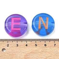 Прозрачного акрилового Европейский бисером&nbsp;MACR-K365-02A