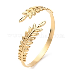 Браслеты-манжеты из нержавеющей стали 304 BJEW-F457-16G