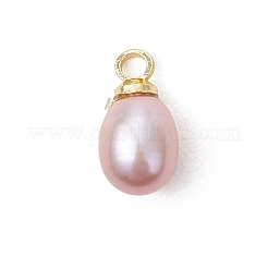 Натуральные культивированные пресноводные жемчужные рисовые подвески&nbsp;PALLOY-JF05124