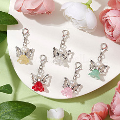 Ангел стеклянный кулон украшение&nbsp;HJEW-JM02291